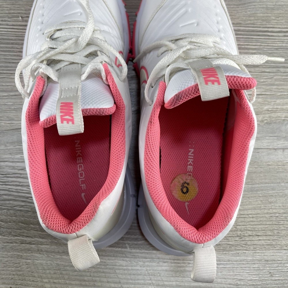 Nike White and Pink Athletic Shoes - Picture 11 of 14